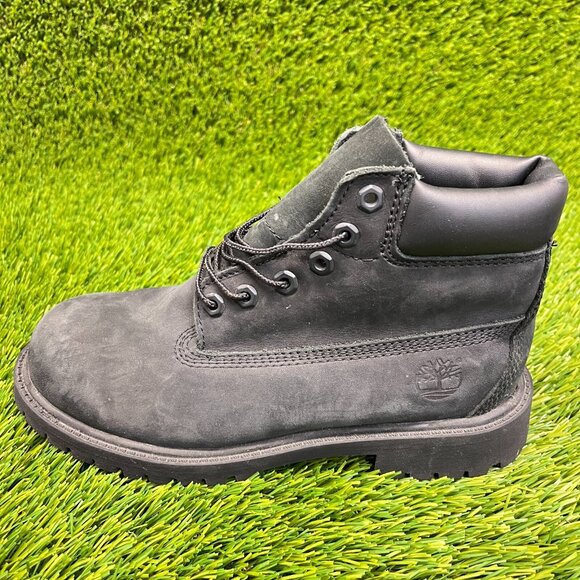 Timberland Premium 6 Inch Boys Size 3M Black Outdoor Waterproof Leather Boots main image 8